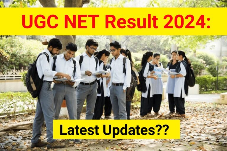 UGC NET result 2024: